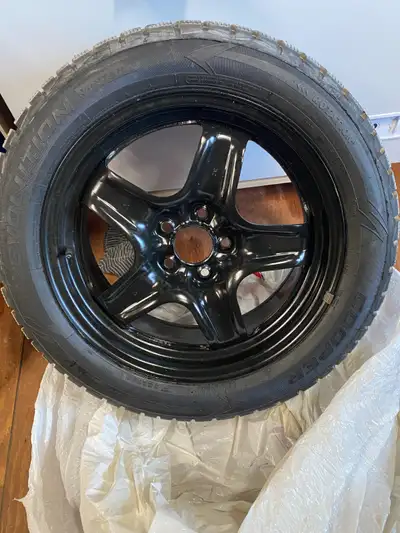 For sale is a Brand New Sudded winter tires on Brand New rims. Never installed or driven on. We chan...