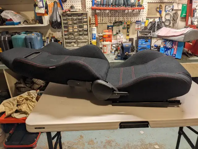 Driver's Tanaka Black Cloth Racing Seat for Honda & Acura in Other Parts & Accessories in Edmonton - Image 6