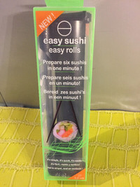 Easy Sushi / Easy Rolls - NEW / SEALED - MADE IN FRANCE