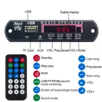 Bluetooth Wireless MP3 Decoder Board Audio Module USB/TF/FM Radi