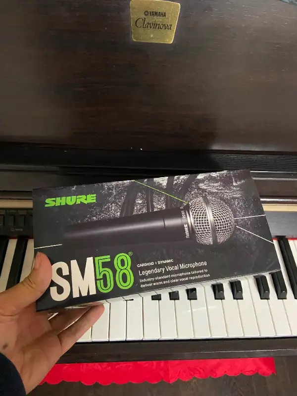 Shure SM58 Microphone (new in box) in Pro Audio & Recording Equipment in City of Toronto