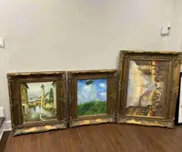 Massive framed paintings 