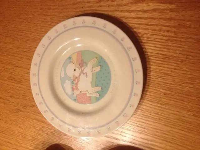 1984 HALLMARK KID'S DISH SET63234603482881123