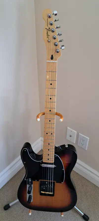 2016 Fender Telecaster Left Handed Made in Mexico Upgraded, View more