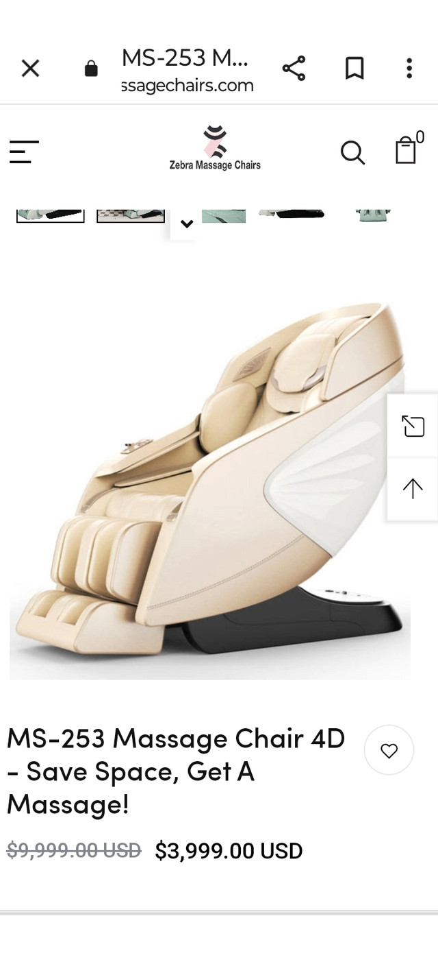 Massage chair in Chairs & Recliners in Hamilton