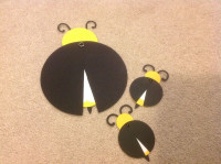 Handmade bumblebee card and matching minis