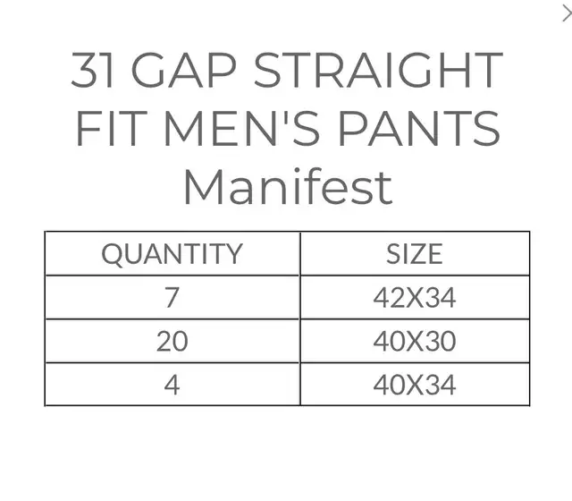 GAP Men’s Straight Fit Khaki Pants – Sizes 42x34, 40x30, 40x34 in Men's in Oshawa / Durham Region - Image 5