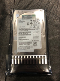 HP 1.8TB 10K SAS. HDD manufactured by Seagate 