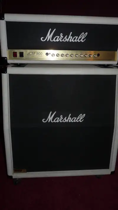 Marshall JCM 900 with 1960 4x12 Marshall cab, View more
