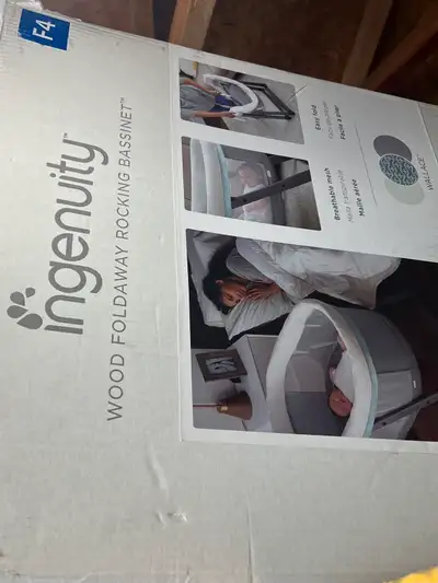 Ingenuity Wood Foldaway Rocking Bassinet, View more