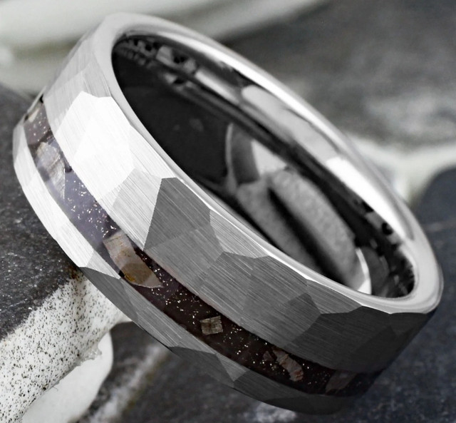 New mens Tungsten ring in Jewellery & Watches in Chatham-Kent - Image 3