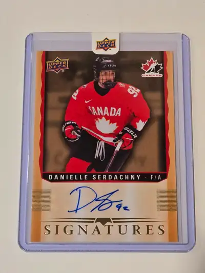 *** 2026 TIM HORTONS SIGNATURES REDEMPTION SERDACHNY PWHL - Mint, View more