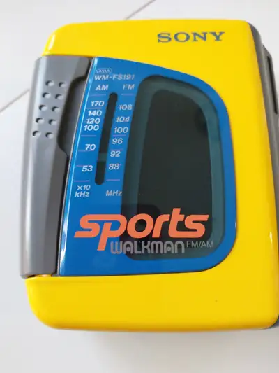 Sony Sports Walkman FM/AM cassette player WM-FS191, View more