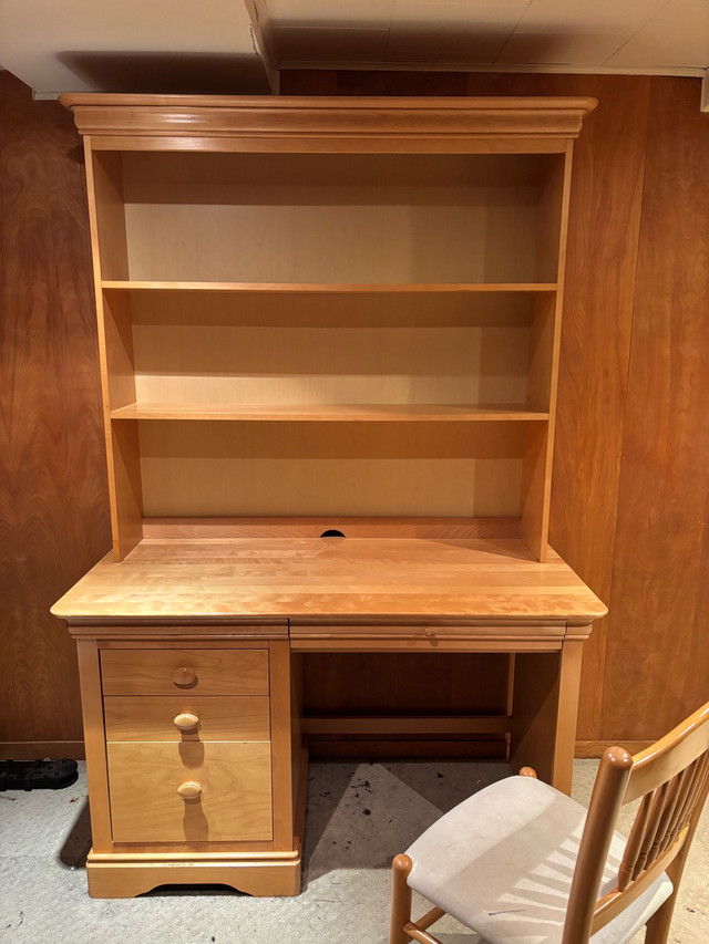 Solid Birch Desk in Desks in Hamilton