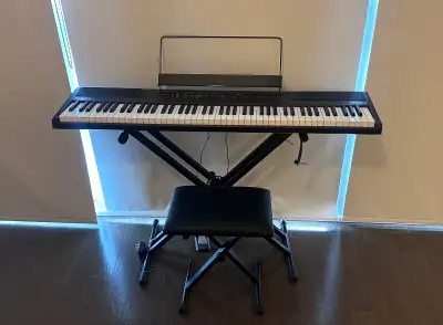 Alesis Recital 88-Key Digital Piano Bundle, View more