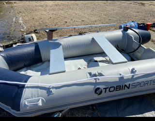 10' inflatable tobin boat from Cusco only used a couple time great shape! 400.00