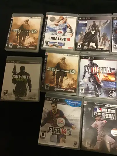 PS3 games variety $5 each, View more