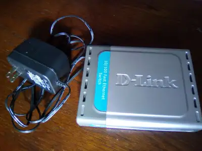 D-Link fast Ethernet switch, View more