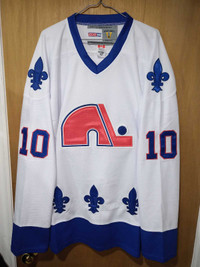 1990 Guy Lafleur Quebec Nordiques NHL ccm jersey size xl new