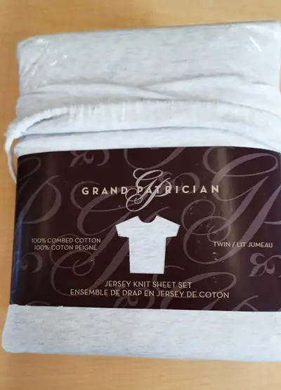 Ensemble tout neuf de draps 100 % coton ( + infos voir annonce), View more