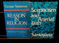 George SANTAYANA Paperback Lot (2 Books) "As New"