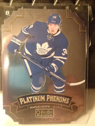 carte de hockey Auston Matthews  Platinum Phenoms, View more