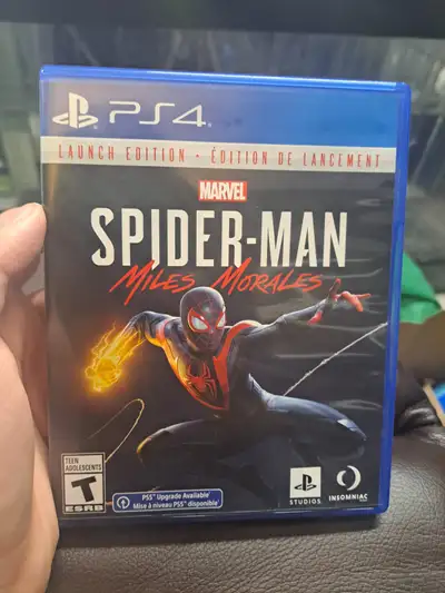 PS4 Marvel Spiderman Miles Morales Video Game, View more