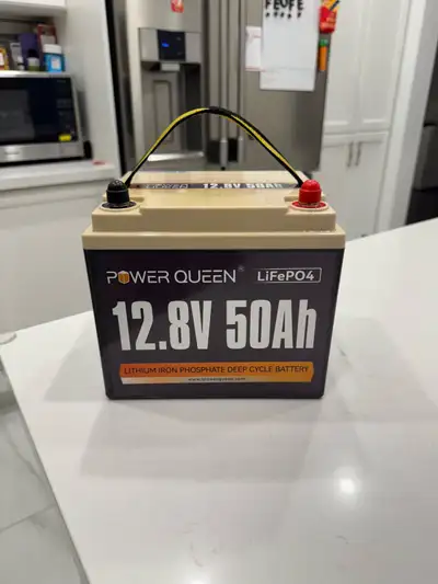 I'm selling a Power Queen 12.8V 50Ah Pro LiFePO4 battery in excellent condition(bought it May 9th, 2...