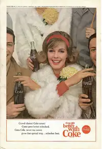 Vintage 1963 Coca Cola Advertisement