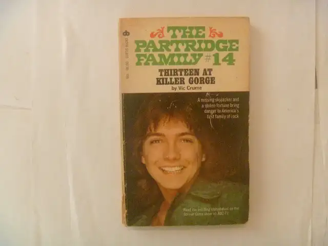 THE PARTRIDGE FAMILY #14 - Thirteen At Killer Gorge - 1973 PB