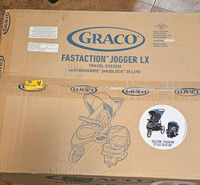 Graco Fastaction Jogger LX Travel System! Baby Stoller