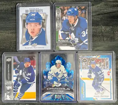 Austin Matthew’s rookie base and refractor cards , View more