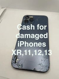 Looking for damaged iPhones