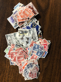 Lot of 500 Stamps from Denmark 