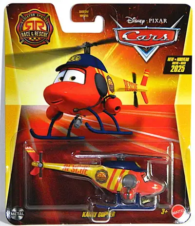 Disney Pixar Cars Race + Rescue Kathy Copter Diecast, View more