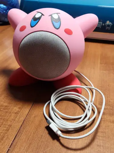 3D-Printed Kirby with Google Mini Built In, View more