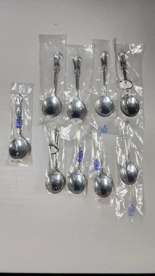 Birks Regency RICHMOND Silver Plate Flatware  55 Pcs548410891206010888