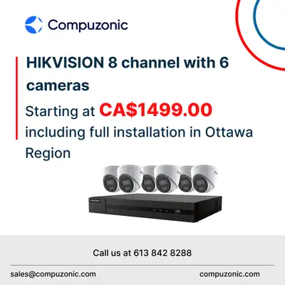 Contact us at sales@compuzonic.com or Call us at 613 842 8288