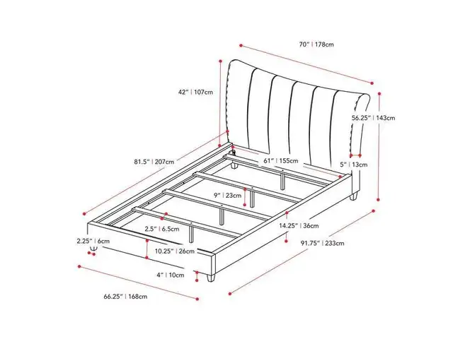New Queen & King Bedframes 62854394248066124