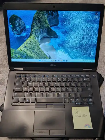 Dell Latitude E5470 i5-6300 8Gb Ram 240Gb SSD Win11 14"LCD-READ, View more