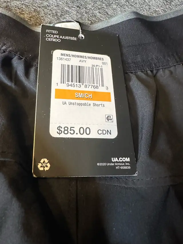 Brand New Under Armour Unstoppable Shorts