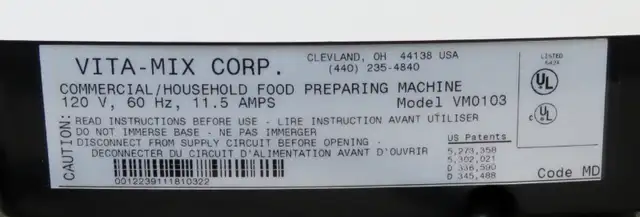 VITAMIX TOTAL NUTRITION CENTER SUPER 5000 VM0103 BLENDER MINT in Processors, Blenders & Juicers in City of Toronto - Image 9