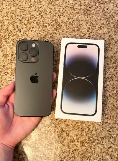 iPhone 14 Pro Silver Mint Condition, View more