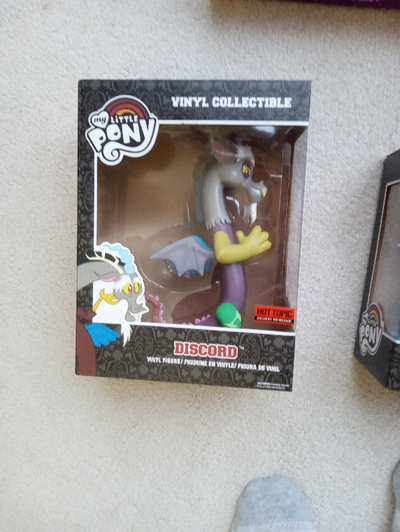 My Little Pony Discord vinly collectible Hot Topic exclusive, View more