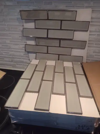 Tuiles mosaïque GIOIA Oyster Grey 2"x6"/48x148mm Wall mosaic, View more