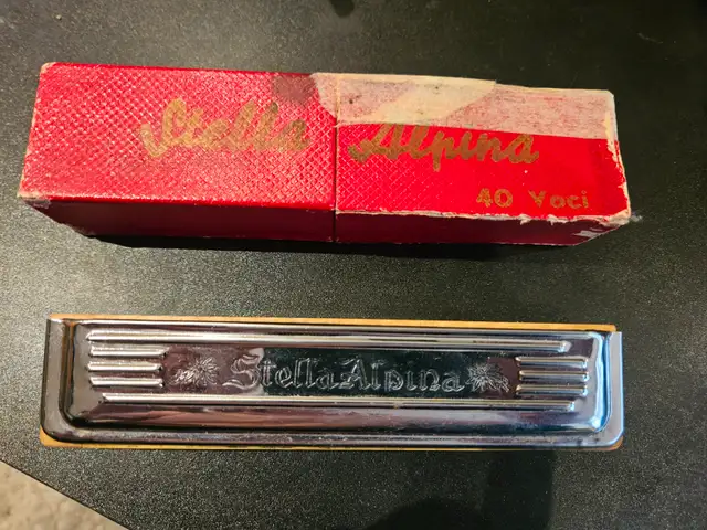 Stella Alpina harmonica. GREAT SHAPE! sells 4 $154,selling 4 $80 in Woodwind in Oakville / Halton Region - Image 2