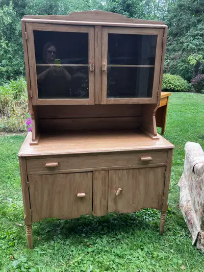 Vintage Wooden Hutch el, View more