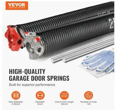 Brand New Pair of Garage Door Torsion Springs For Sale, View more
