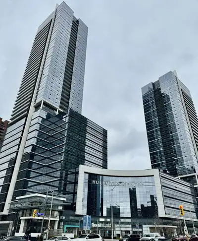 Parking spot available for rent at hullmark building.