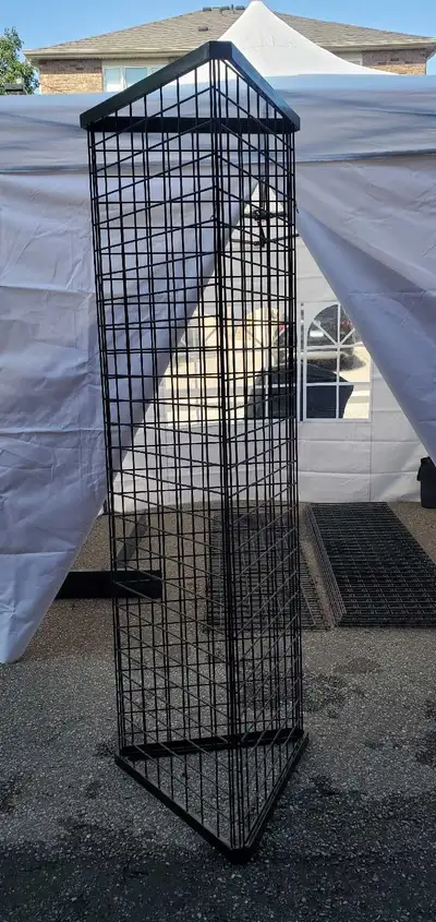 Black Metal Display Grid Racking, View more